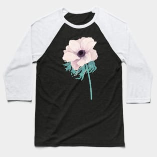 Anemone Flower Baseball T-Shirt